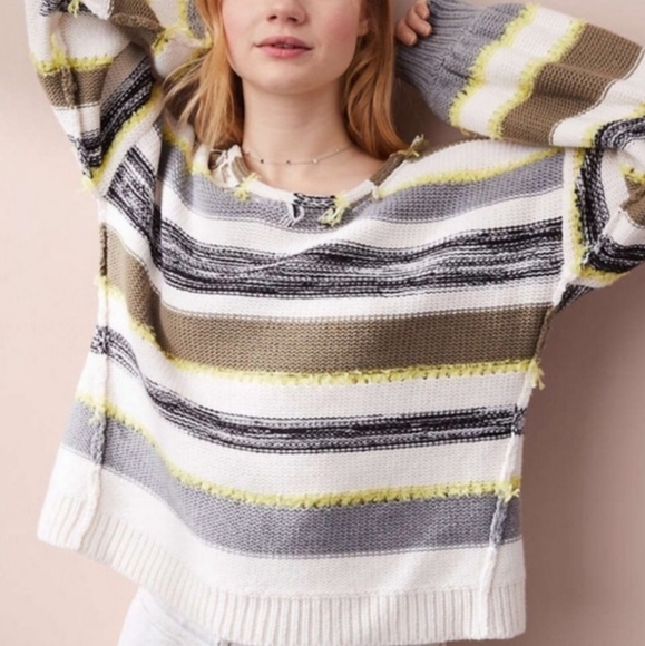 Lou & Grey Sweaters - Striped Women's Sweater
